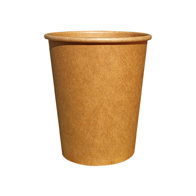 Одношаровий стакан KRAFT PAPER 270 мл