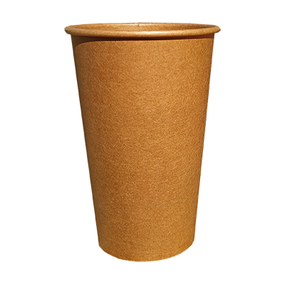 Одношаровий стакан KRAFT PAPER 500 мл