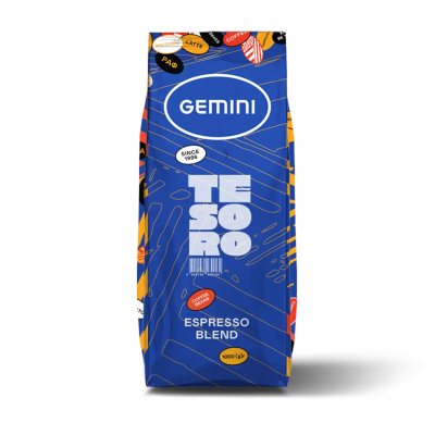 Кава Gemini "Tesoro" зерно 1 кг
