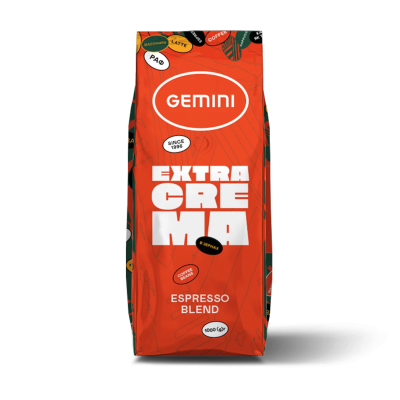 Кава Gemini Extra Crema зерно 1 кг (8шт/ ящ)