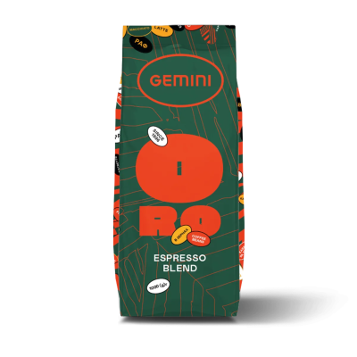 Кава Gemini Espresso ORO зерно 1 кг (8шт /ящ)