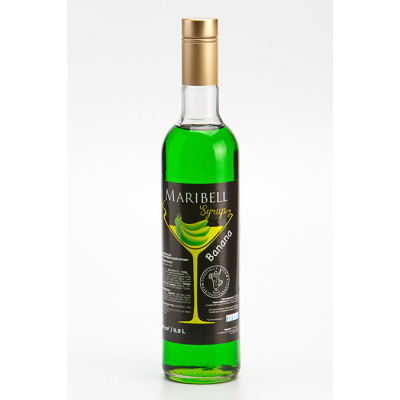 Сироп Maribell “Зелений банан”, 0.7 мл, (9шт/ ящ)