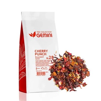 Чай Gemini Вишневий пунш(Cherry Punch ) 100гр.