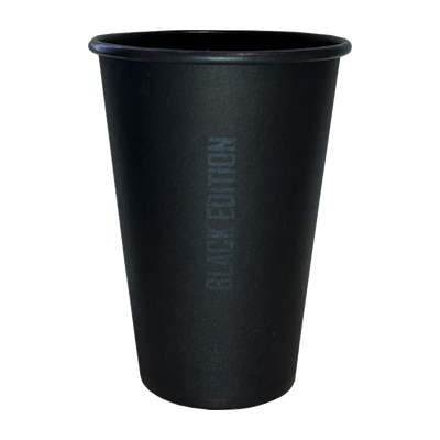 Стаканчик 400 мл BLACK EDITION